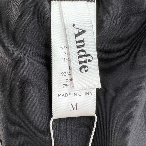 Andie Swim NWT Scala Bikini Top in Snake size Medium - Picture 6 of 7